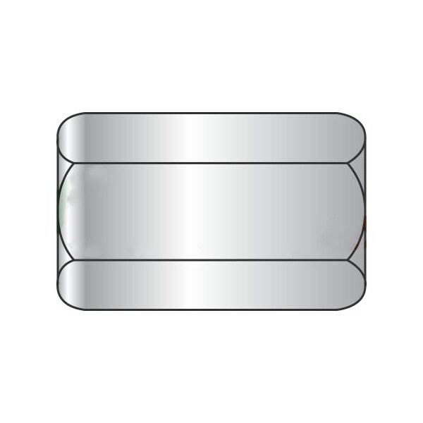 Newport Fasteners Coupling Nut, 3/4"-10, 18-8 Stainless Steel, Not Graded, 2-1/4 in Lg, 1 in Hex Wd, 30 PK 657482 - main